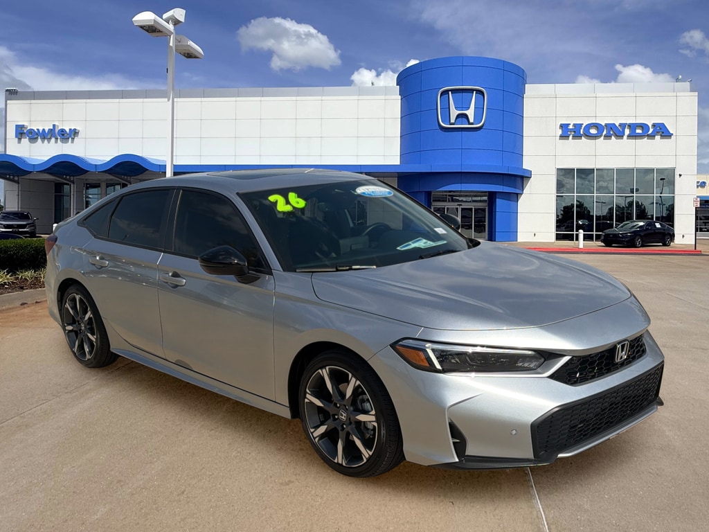 Certified 2026 Honda Civic Hybrid Sport Touring Sedan