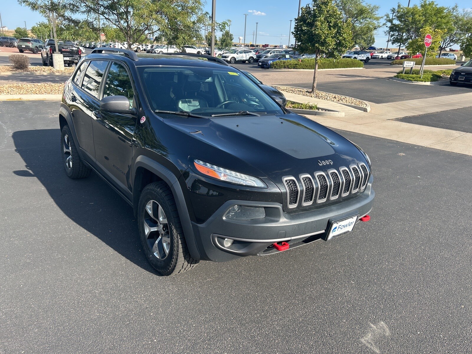 Used 2016 Jeep Cherokee Trailhawk with VIN 1C4PJMBS7GW321199 for sale in Norman, OK