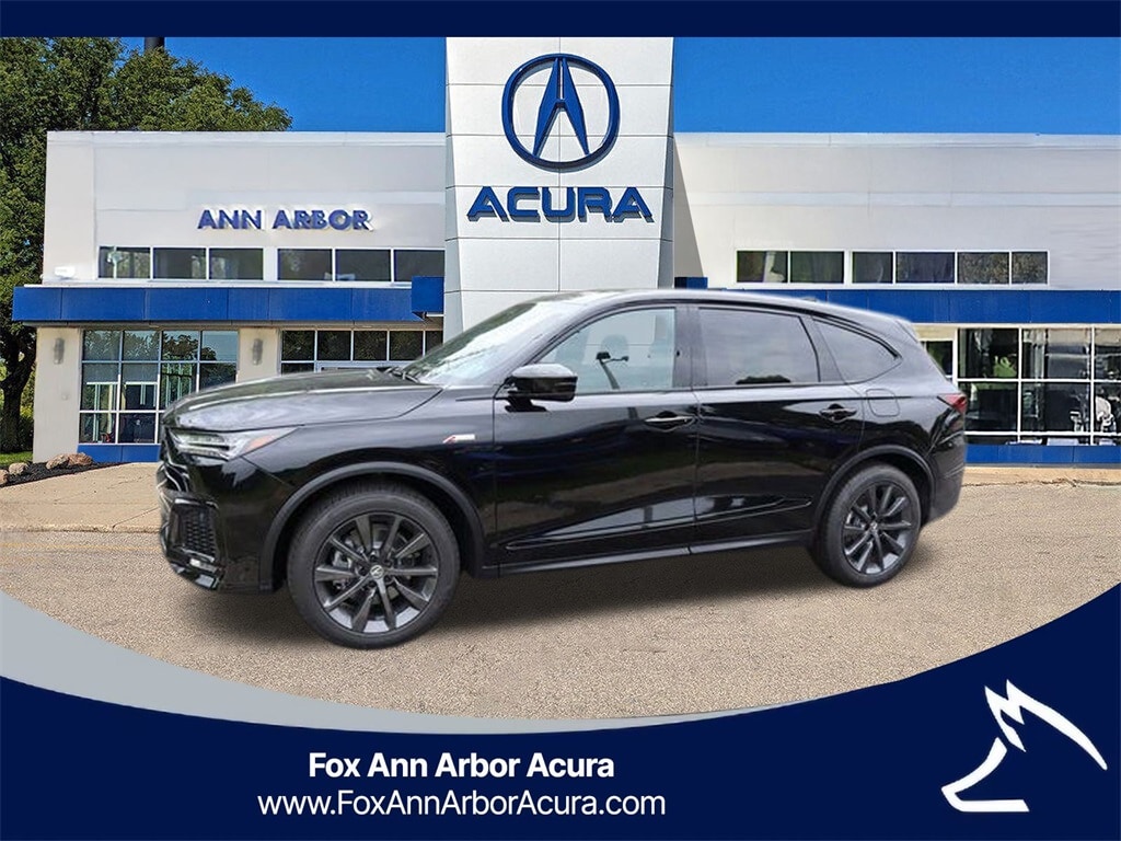 Certified 2025 Acura MDX A-Spec Package with VIN 5J8YE1H08SL020885 for sale in Ann Arbor, MI