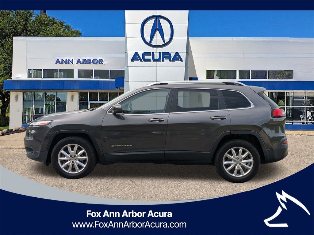 Used 2014 Jeep Cherokee Limited with VIN 1C4PJMDS3EW211616 for sale in Ann Arbor, MI