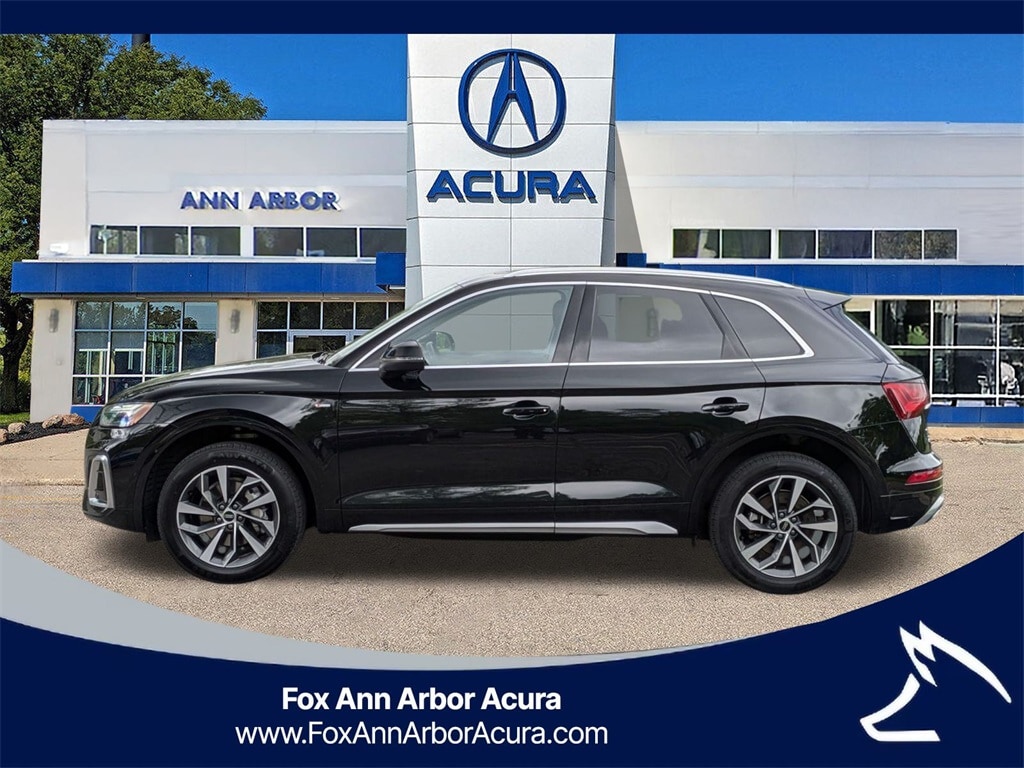 Used 2023 Audi Q5 Premium Plus with VIN WA1EAAFY8P2120627 for sale in Ann Arbor, MI