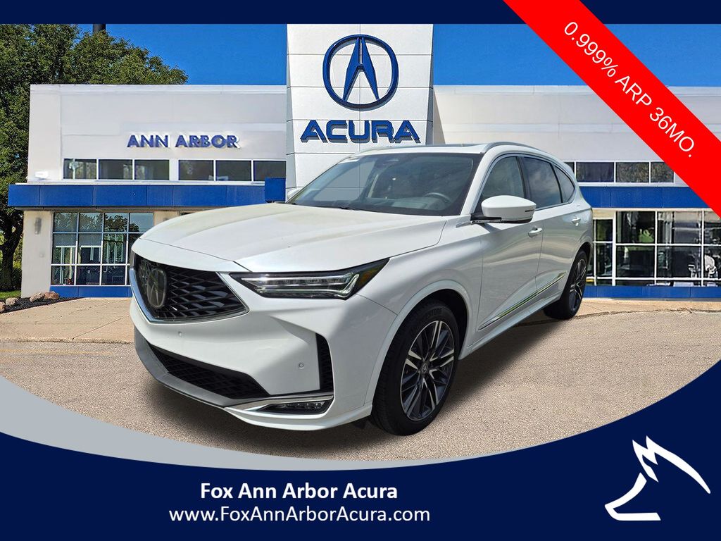 Platinum White Pearl 2026 Acura MDX SH-AWD with Advance Package SUV / Crossover All-Wheel Drive Automatic