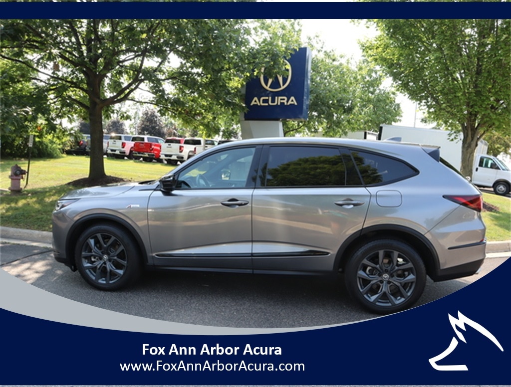 Certified 2022 Acura MDX A-Spec Package with VIN 5J8YE1H04NL020225 for sale in Ann Arbor, MI