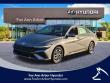 New 2026 Hyundai Elantra Hybrid Blue Sedan