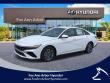 New 2026 Hyundai Elantra Hybrid Blue Sedan