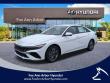 New 2026 Hyundai Elantra Hybrid Blue Sedan