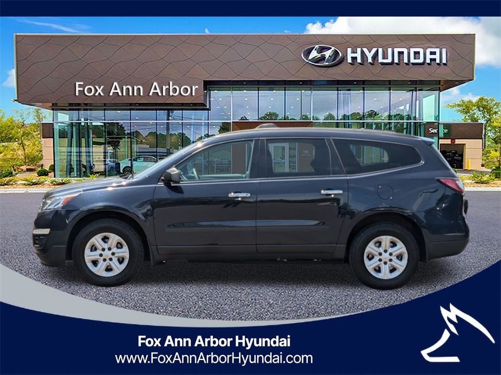 Used 2016 Chevrolet Traverse LS with VIN 1GNKRFKD6GJ185877 for sale in Ann Arbor, MI