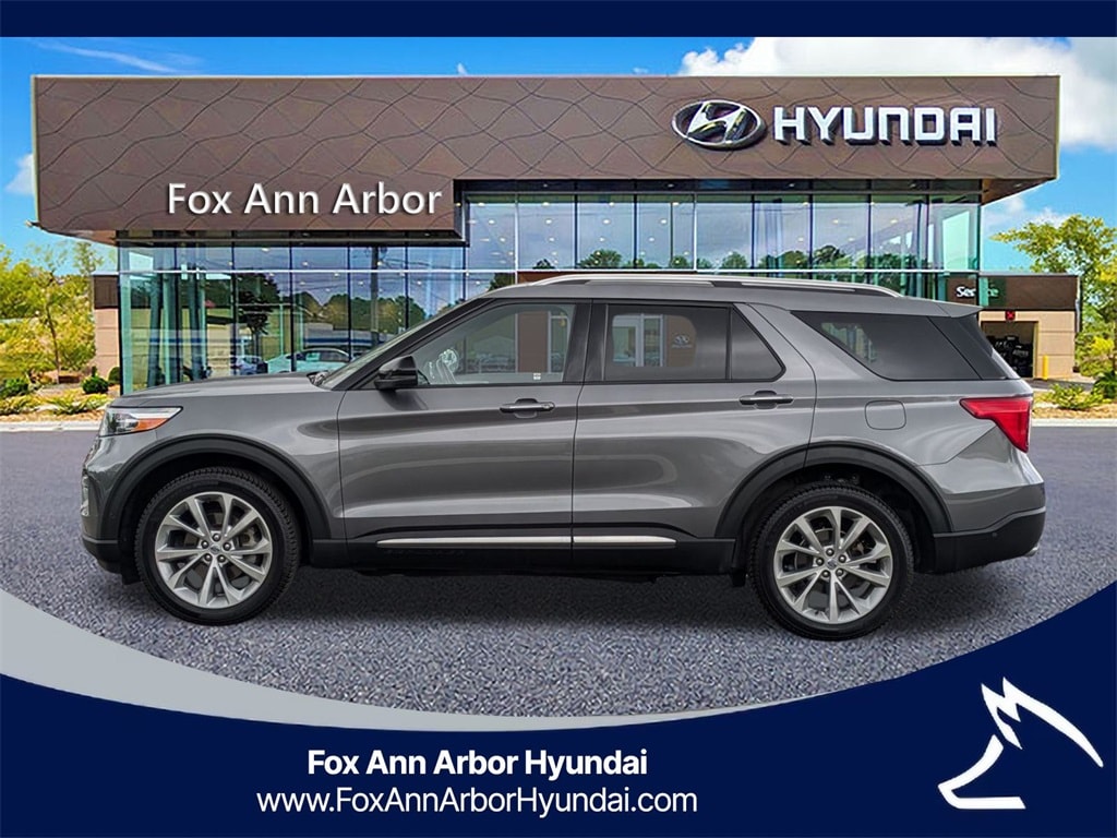 Used 2021 Ford Explorer Platinum with VIN 1FM5K8HCXMGB88161 for sale in Ann Arbor, MI