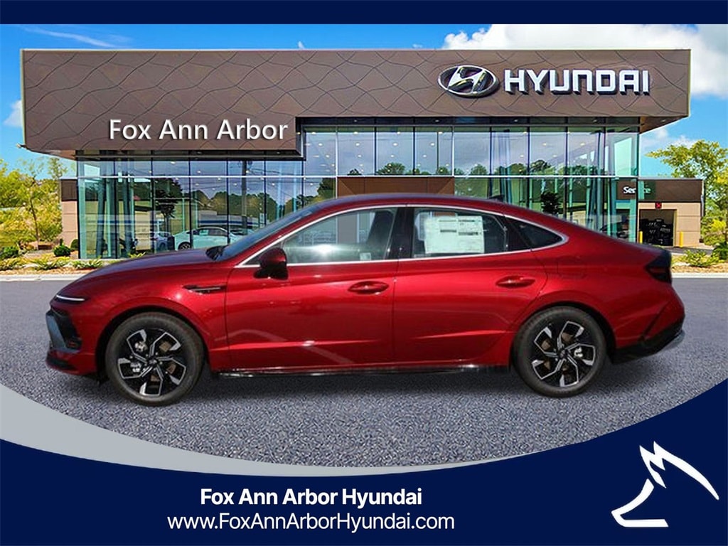 Used 2024 Hyundai Sonata SEL with VIN KMHL64JAXRA425447 for sale in Ann Arbor, MI