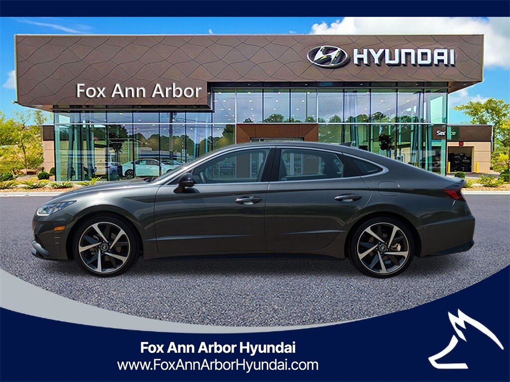 Certified 2023 Hyundai Sonata SEL Plus with VIN KMHL44J20PA291219 for sale in Ann Arbor, MI