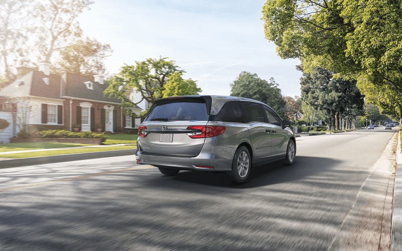 Honda Odyssey on the Road