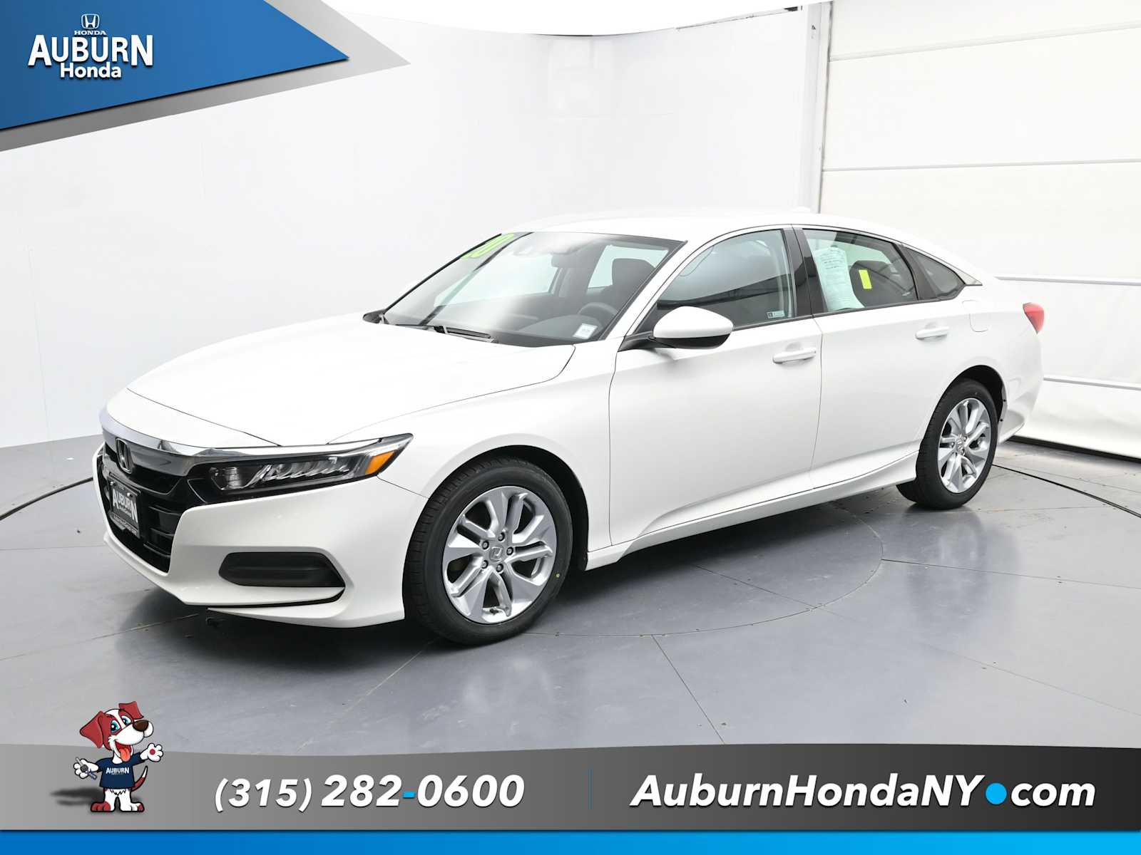 Used 2020 Honda Accord LX with VIN 1HGCV1F19LA082346 for sale in Auburn, NY