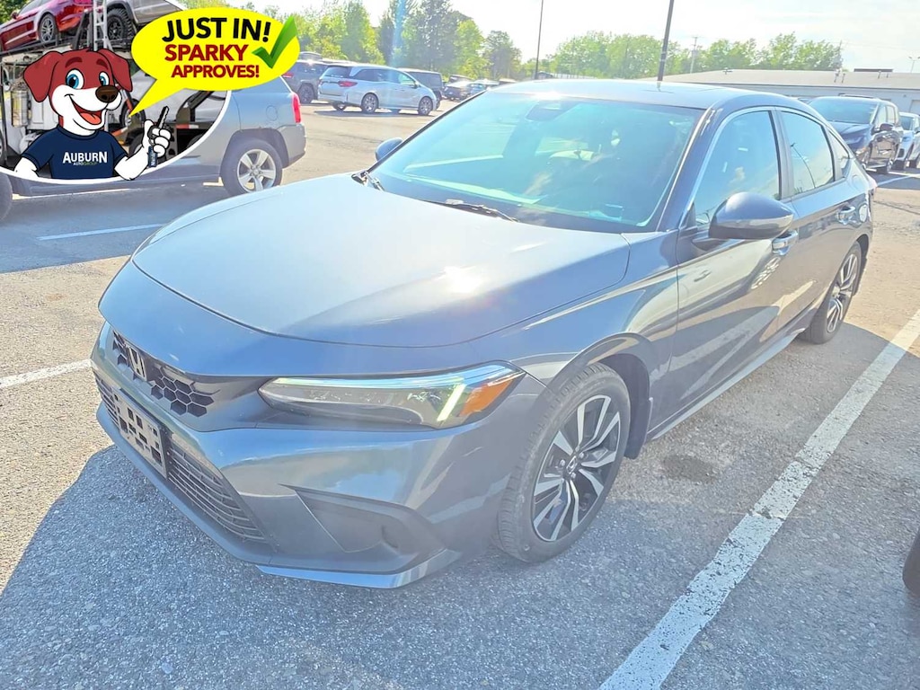 Used 2023 Honda Civic EX-L w/BSI Hatchback