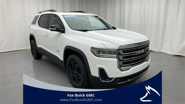 Certified 2023 GMC Acadia AT4 with VIN 1GKKNLLS1PZ254190 for sale in Farmington, MI