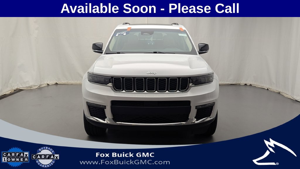 Used 2021 Jeep Grand Cherokee L Limited with VIN 1C4RJKBG7M8142475 for sale in Farmington, MI