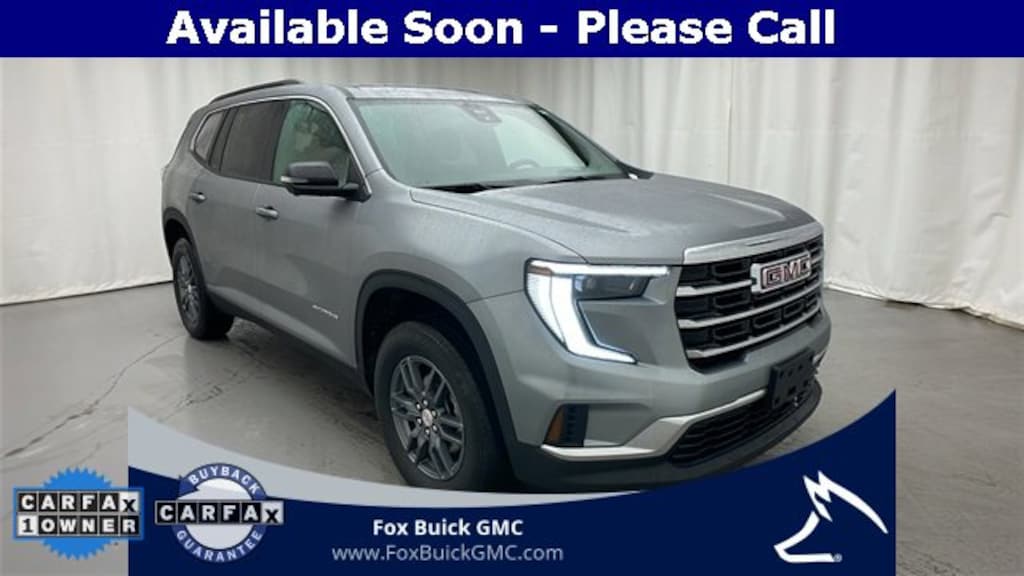 Certified 2025 GMC Acadia Elevation SUV