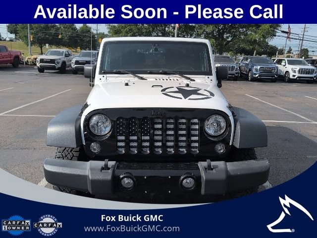 Used 2016 Jeep Wrangler Willys Wheeler with VIN 1C4AJWAG1GL227657 for sale in Farmington, MI