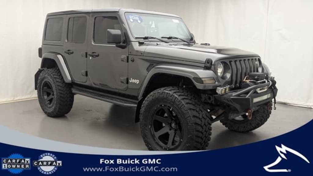 Used 2018 Jeep Wrangler Unlimited Sport S 4x4 SUV