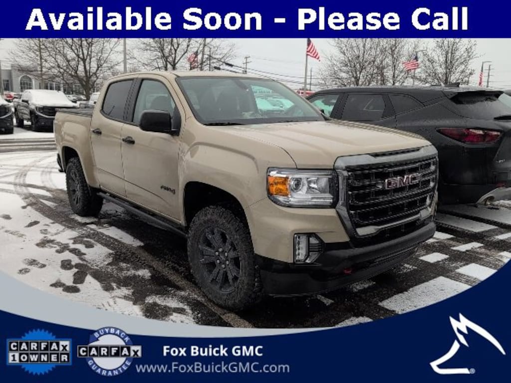 Certified 2022 GMC Canyon AT4 - Leather Truck