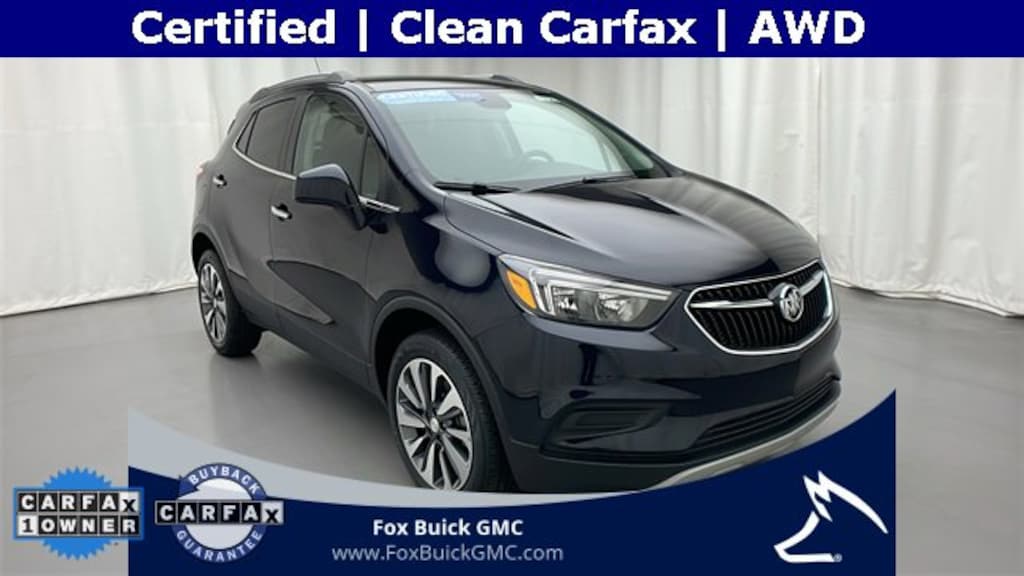 Certified 2022 Buick Encore Preferred SUV