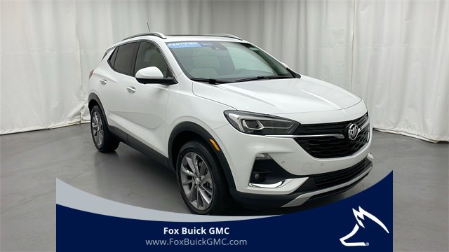 Certified 2023 Buick Encore GX Essence with VIN KL4MMGSL2PB018613 for sale in Farmington, MI