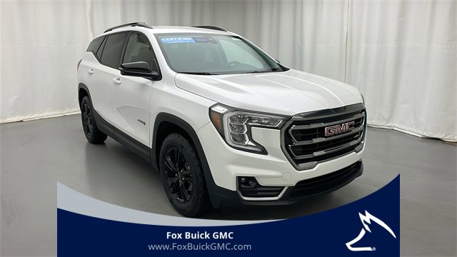 Certified 2022 GMC Terrain AT4 with VIN 3GKALYEV2NL301172 for sale in Farmington, MI