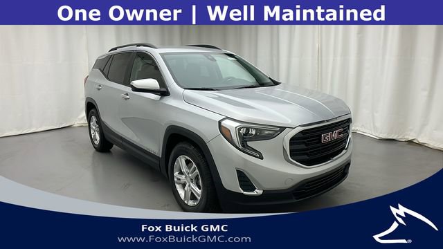 Used 2021 GMC Terrain SLE with VIN 3GKALMEV4ML305134 for sale in Farmington, MI
