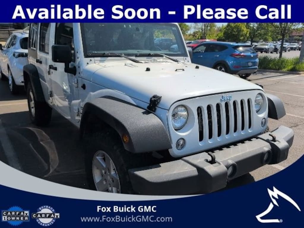 Used 2018 Jeep Wrangler JK Unlimited Sport S 4x4 SUV