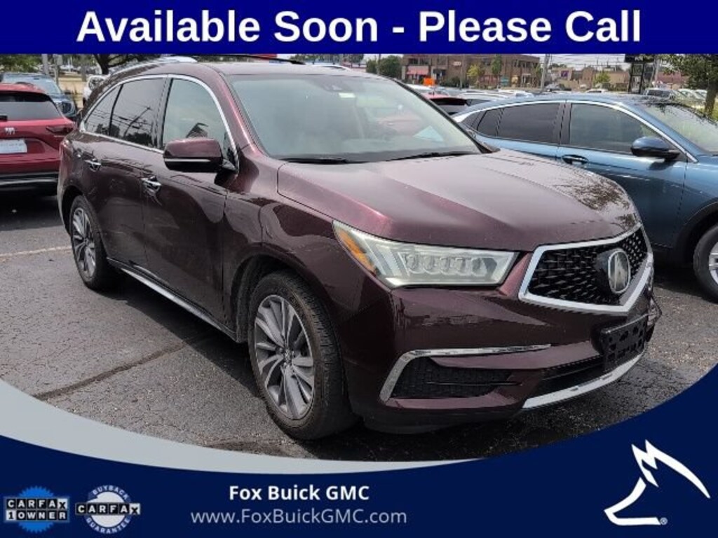Used 2017 Acura MDX w/Technology Package SUV