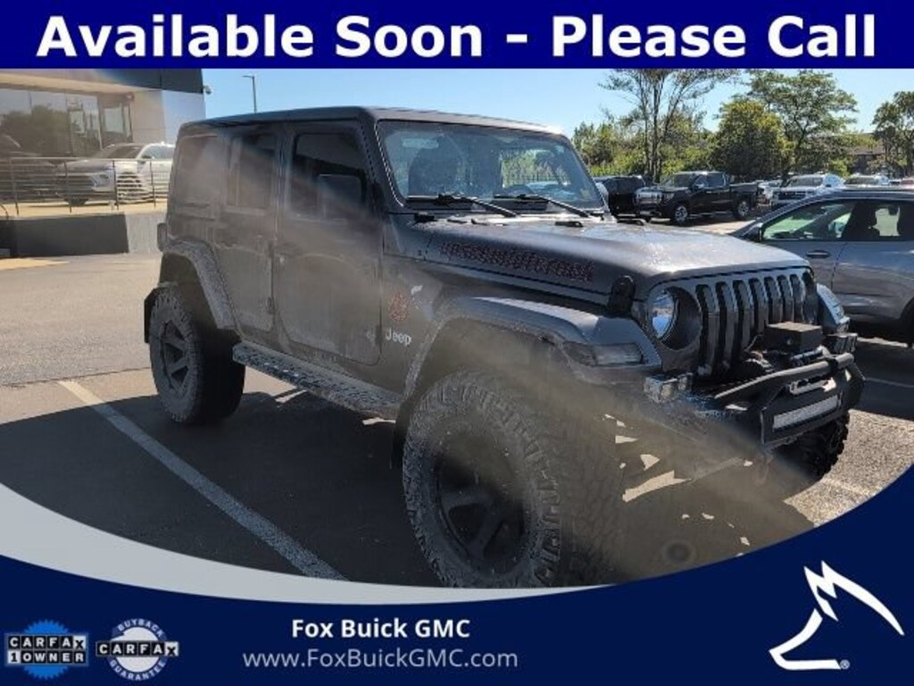 Used 2018 Jeep Wrangler Unlimited Sport S 4x4 SUV