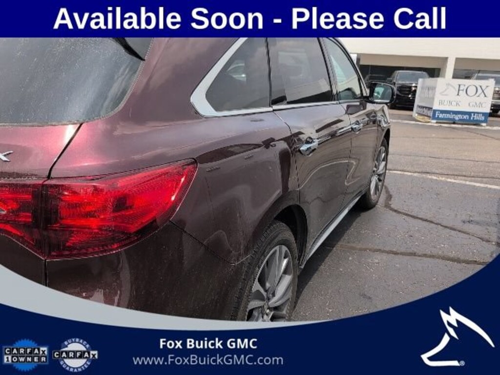 Used 2017 Acura MDX w/Technology Package SUV