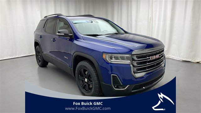 Certified 2023 GMC Acadia AT4 with VIN 1GKKNLLS8PZ221073 for sale in Farmington, MI