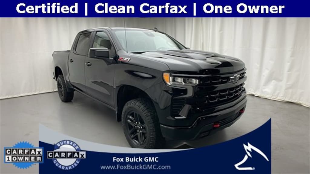 Certified 2023 Chevrolet Silverado 1500 LT Trail Boss Truck