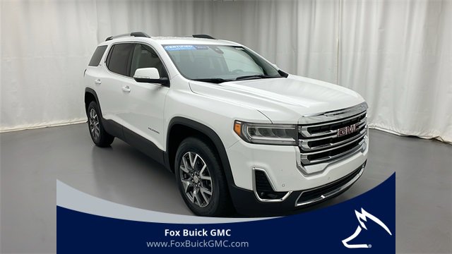 Certified 2023 GMC Acadia SLT with VIN 1GKKNULS3PZ143050 for sale in Farmington, MI