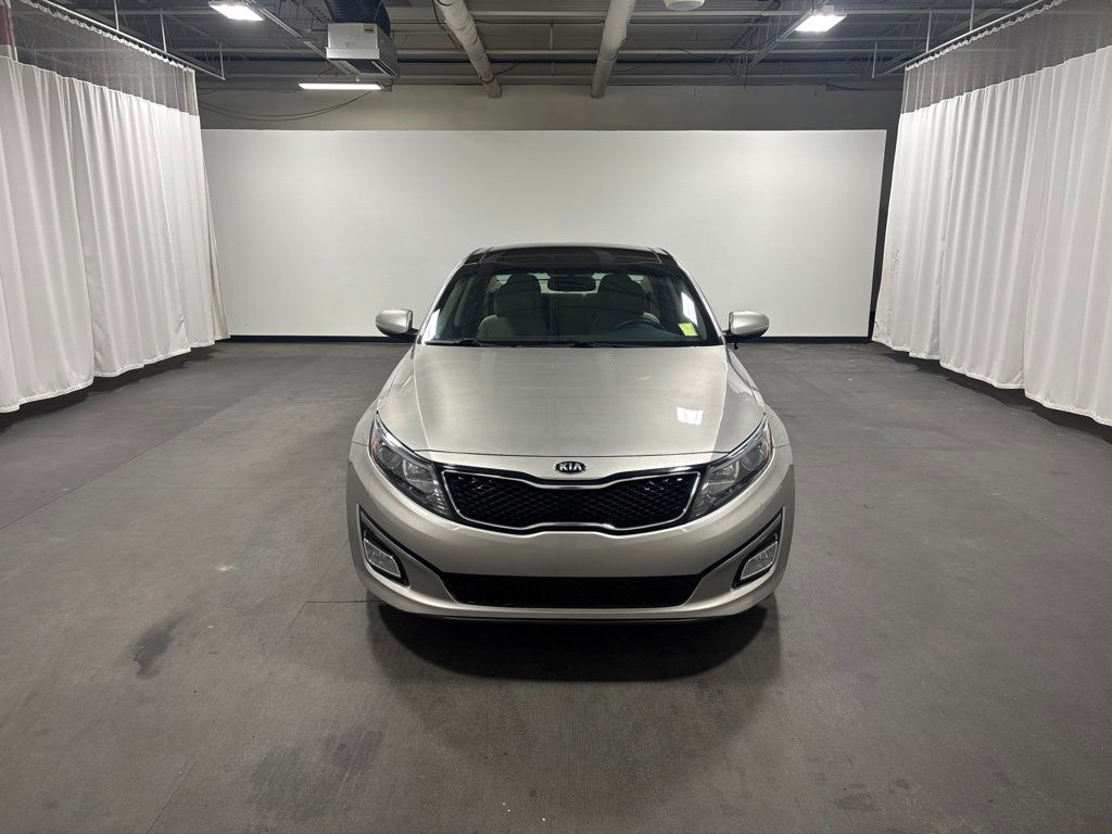 Used 2015 Kia Optima EX with VIN 5XXGN4A78FG437075 for sale in Cadillac, MI