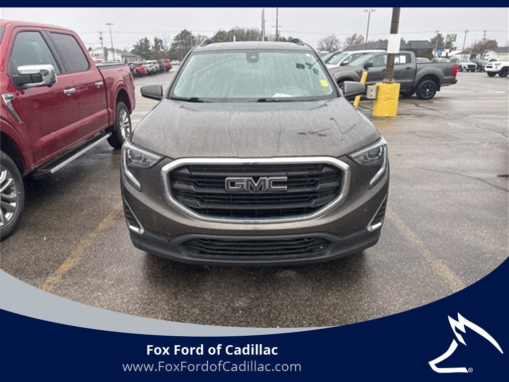 Used 2020 GMC Terrain SLE with VIN 3GKALTEV6LL138414 for sale in Cadillac, MI