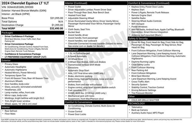 2024 Chevrolet Equinox LT - Photo 38