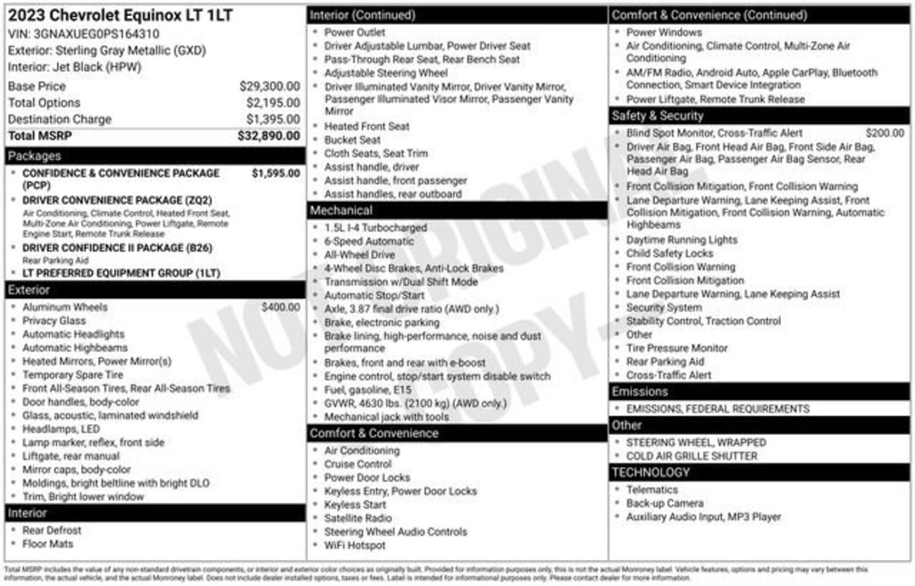 Used 2023 Chevrolet Equinox LT SUV