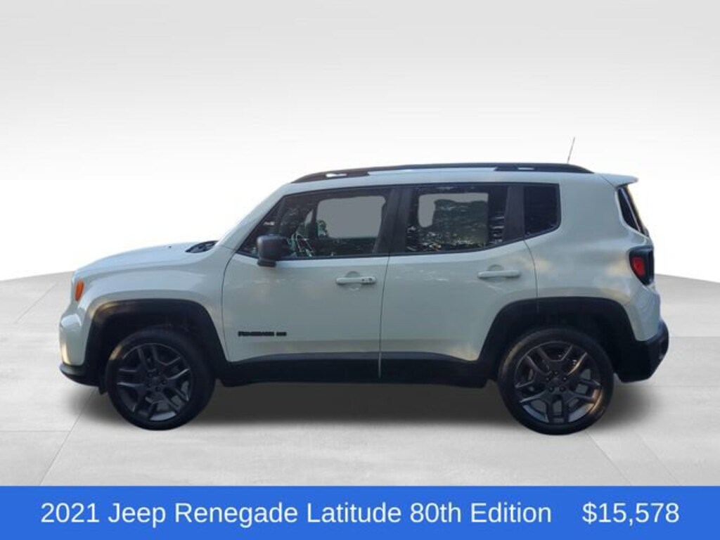 Used 2021 Jeep Renegade 80th Anniversary 4X4 SUV