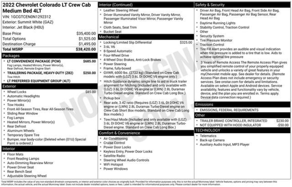 Used 2022 Chevrolet Colorado LT Truck