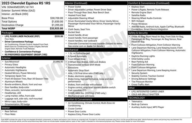 2023 Chevrolet Equinox RS - Photo 37