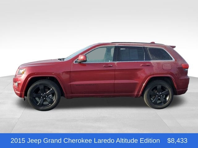 Used 2015 Jeep Grand Cherokee Altitude with VIN 1C4RJFAG1FC603193 for sale in Rochester Hills, MI