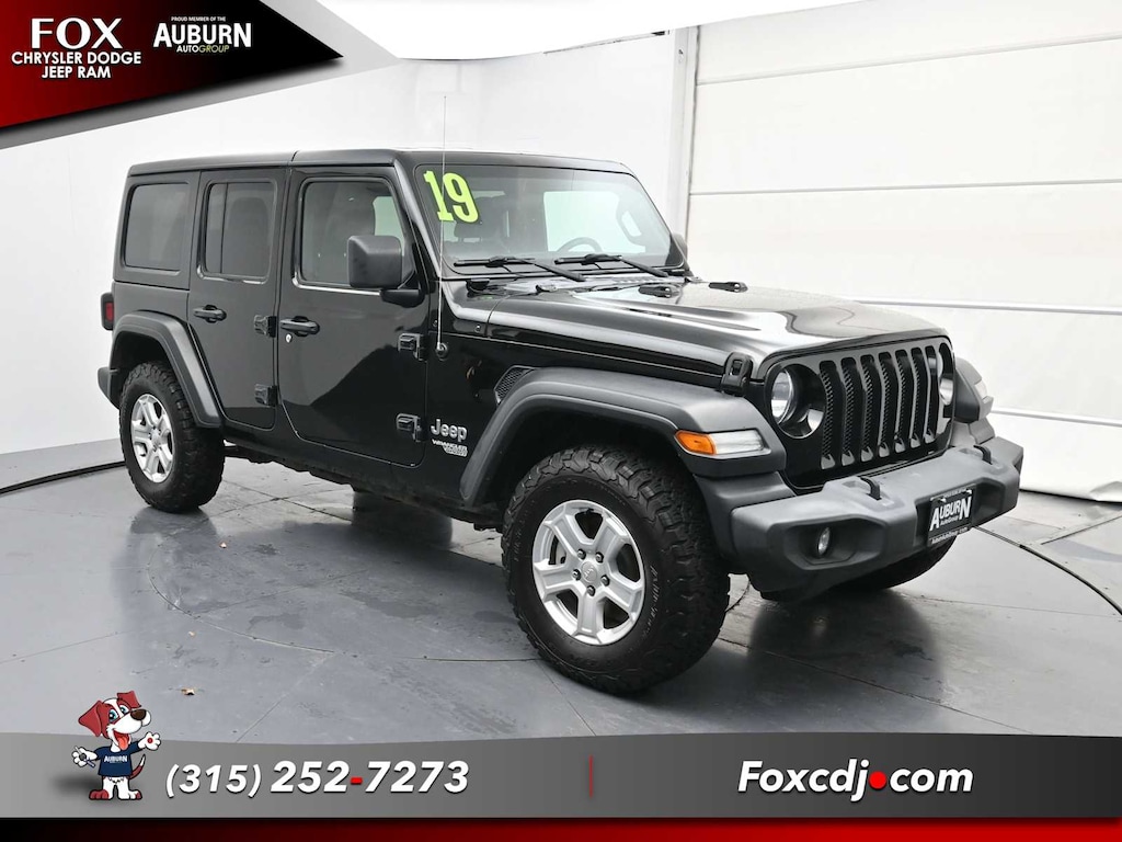 Used 2019 Jeep Wrangler Unlimited Sport 4x4 SUV