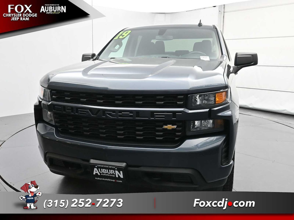 Used 2019 Chevrolet Silverado 1500 Silverado Custom Truck Double Cab
