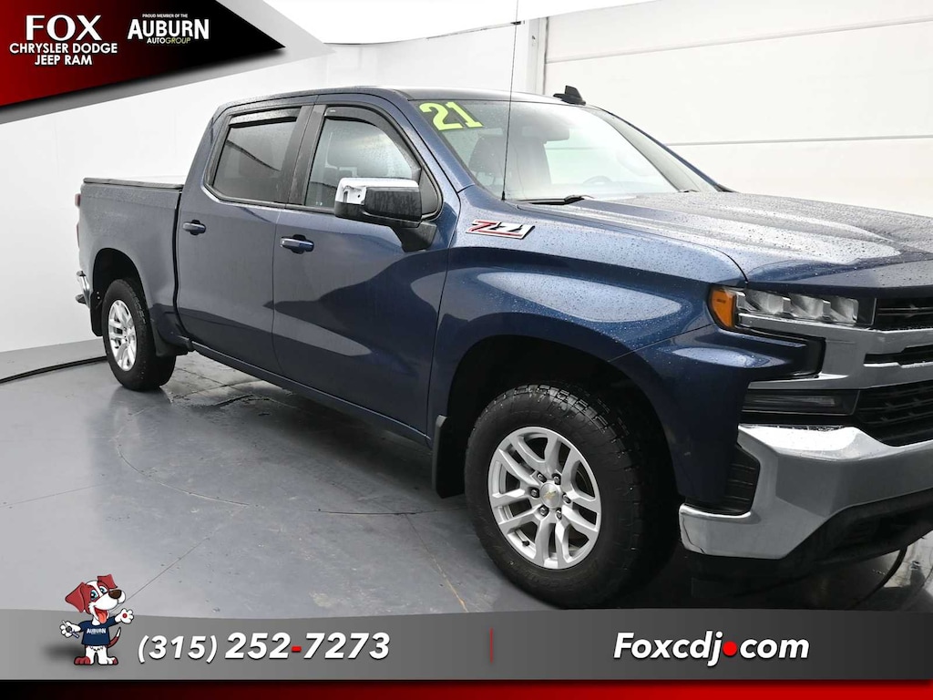 Used 2021 Chevrolet Silverado 1500 LT Truck Crew Cab