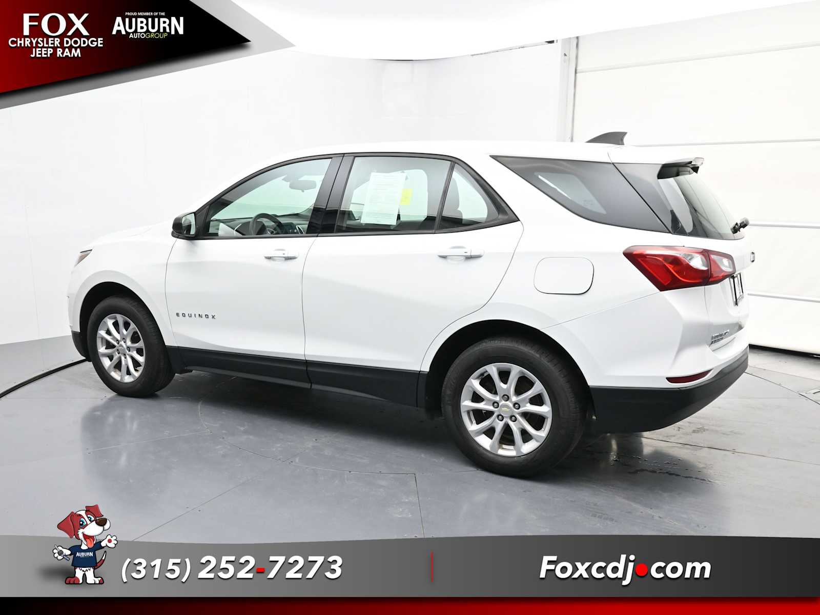 Used 2019 Chevrolet Equinox LS with VIN 3GNAXSEV5KS660487 for sale in Auburn, NY