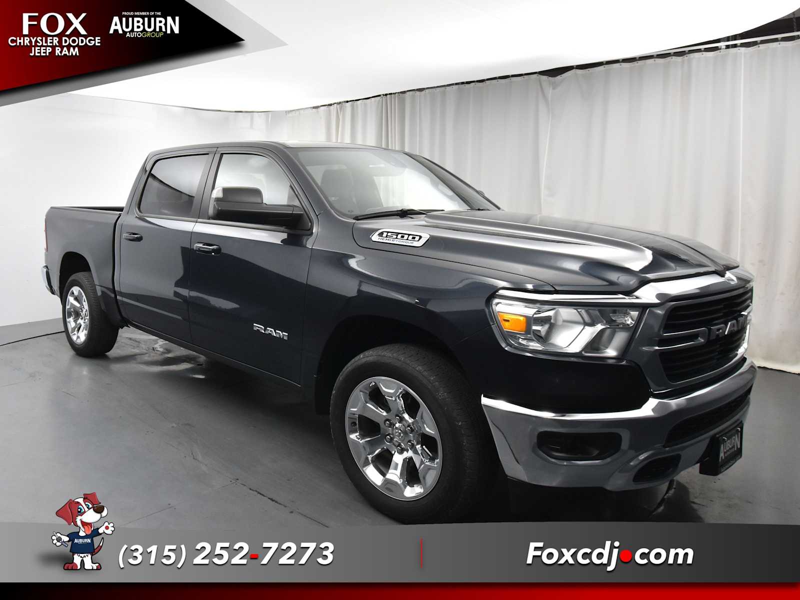 Used 2021 RAM Ram 1500 Pickup Big Horn/Lone Star with VIN 1C6SRFFT3MN795211 for sale in Auburn, NY