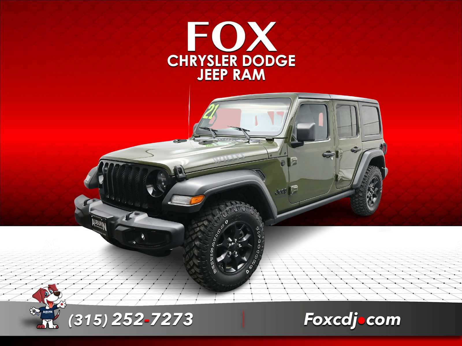2021 Jeep Wrangler Unlimited Willys's photo