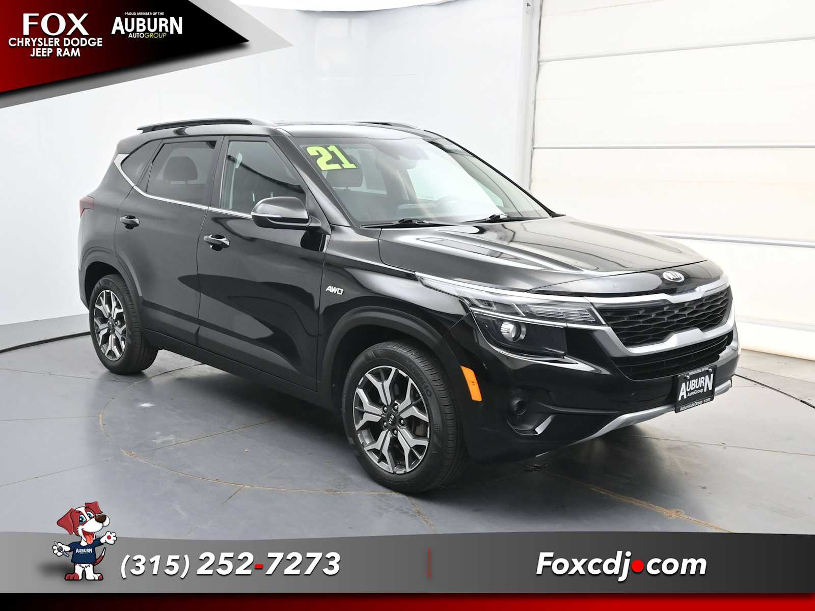 Used 2021 Kia Seltos EX with VIN KNDERCAA0M7126716 for sale in Auburn, NY