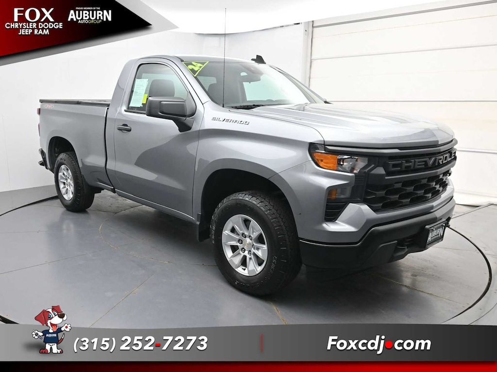 Used 2024 Chevrolet Silverado 1500 Work Truck Truck Regular Cab
